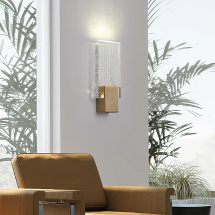European Style Add Atmosphere Decorative Home Wall Lamp Light Living Room Home Decor K9 Crystal Wall Lamp