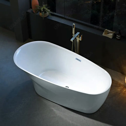 High Quality Adult Acrylic Massage Bathtub Single Indoor Large Size Health Spa Soaking Bathtub for Sale