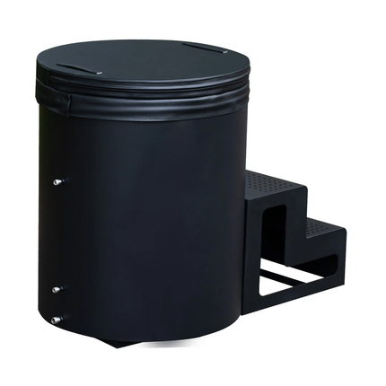 Stainless Steel Cylinder Cold Plunge Tub Professional Ice bath Tub
