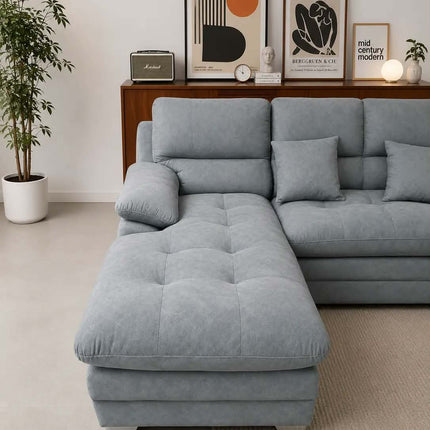 Modern Santai Chicago Square Sofa Set Eco-Friendly Custom Fabric Sofa For Living Room & Hotel Use