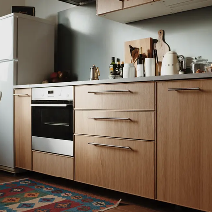High Quality Modern Modular Solid Wood Cupboard For Home Kitchen Pantry Furniture High-End Kitchen Cabinets