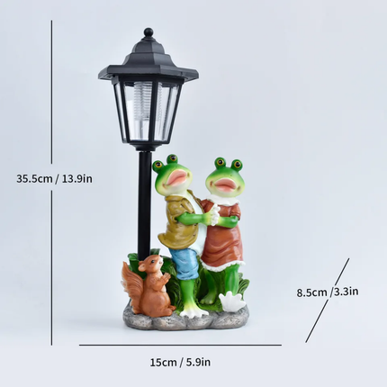 Resin Solar Hummingbird Garden Decorations Modern Outdoor Lawn & Porch Ornaments