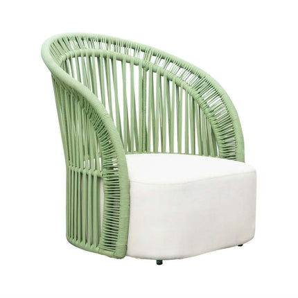 Custom Hotel Modern Outdoor Garden Furniture Lounge Aluminum Rope Woven Sofa Set