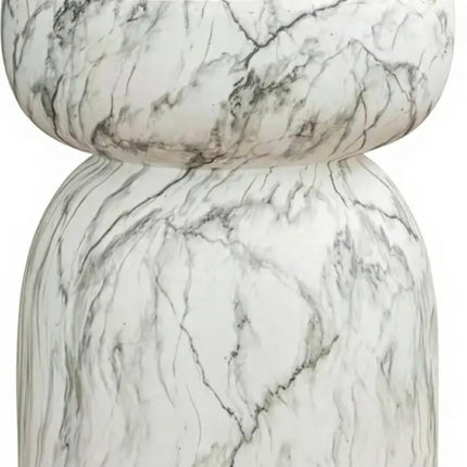 Nordic Light Luxury Modern Marble Top Coffee Table With MgO Core for Small Apartment Living Room Furniture