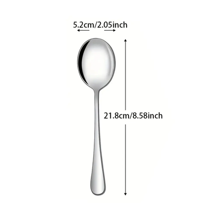 Stainless Steel Long Handle Soup Spoon Hot Pot Colander Strainer Spoon Buffet Service Spoons and Slotted Serving Spoon
