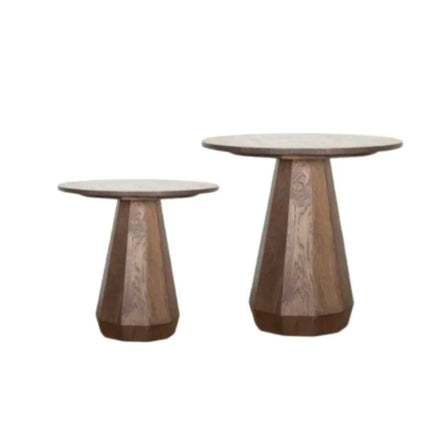 Rustic Style Home Decorative Wooden Side Table OEM Custom Made Living Room Furniture Side Table Supply From India