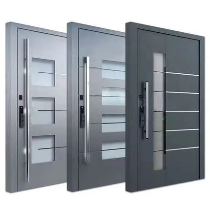 Luxurious Metal Security Door Modern Outer Door Pillar Front Door