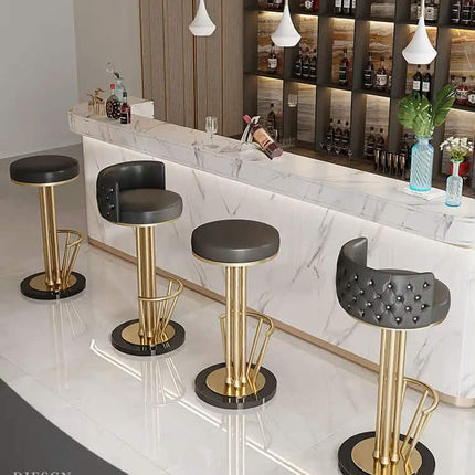 Modern Leather Restaurant Furniture Bar Counter Chairs For Home Hotel School Dining for Kitchen Bar Hotel Use