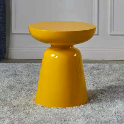 Nordic Modern Minimalist Mini Light Luxury Small Coffee Table, Sofa Corner & Bedside Table Multi-purpose Fiberglass Furniture