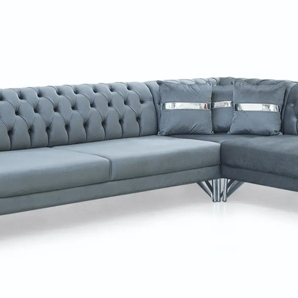 New Luxury Genuine Leather Sofa Modern Postmodern Designer Living Room Combination Furniture For Hotel & Villa