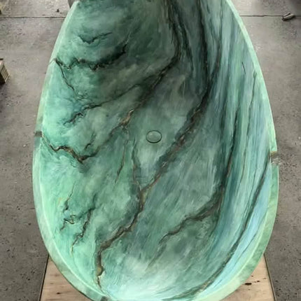 Freestanding Bathtub Modern Art Bathtub Gray Color Ink Painting Apartment Bathroom Painting Of Dynamic Whirlpool Tub Luxury