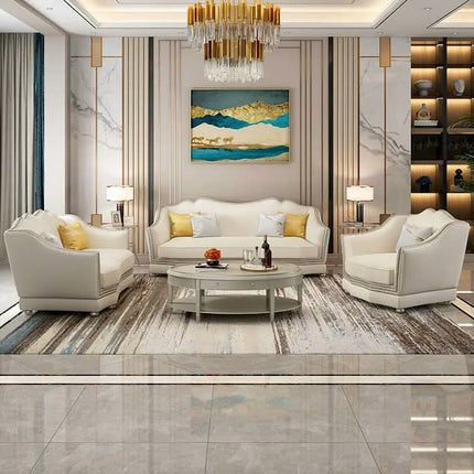 Customized Antique High Quality High End Sofas Sets Luxury Sectional Wood Frame Sofa Set Victorian Living Room Furniture