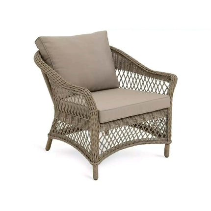 Outdoor Rattan Sofa Set with Cushions Modern Patio Furniture Armchairs and Sofa For Garden or Balcony