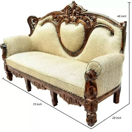 Modern Design Solid Wood with Cushions Sofa Set Living Room Garden Patio Hotel Home Sofa Sets For Living Room Modern Wooden Sofa
