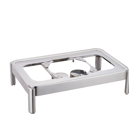 High Quality 9L Stainless Steel Chafing Dish Various Luxury Metal Chafing Dish Party Food Warmer Gold Catering Serving Dish