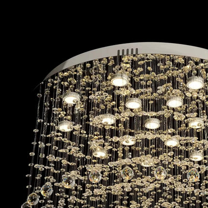 Customized Design 8m 6m 5m 4m Crystal Nordic Modern Long Stair Chandelier