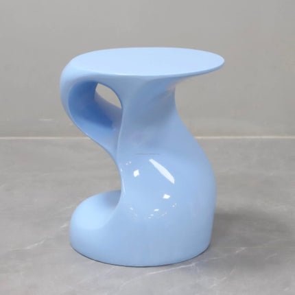 Round Side Table Living Room Fiberglass Tea Table Pink Tulip Restaurant Skinny Coffee Tables