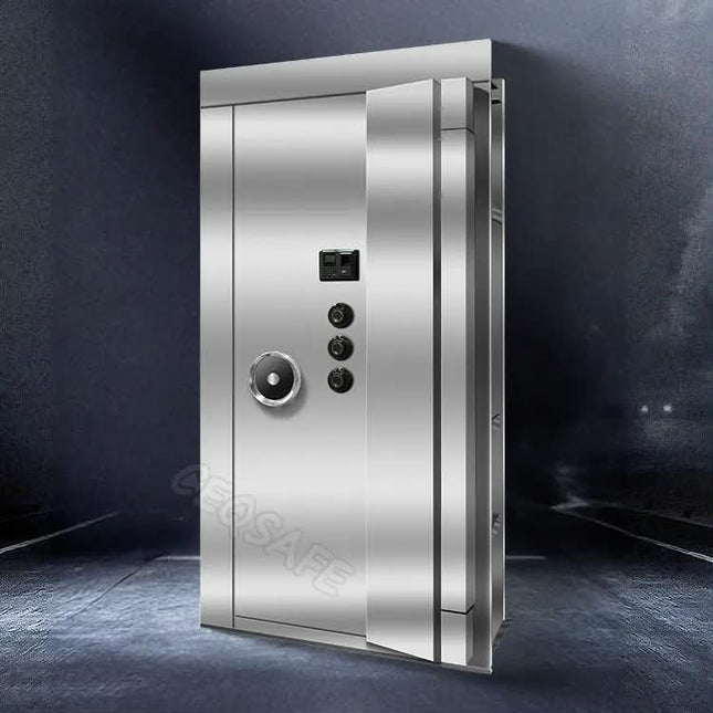 Customize Solid Steel Security Stainless Steel Strong SG Combination Lock 3 Wheel Key Lock Vault Safe Bank Room Grade a