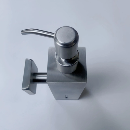 Square Soap Dispenser Premium Wall Mounted Bath Accessory