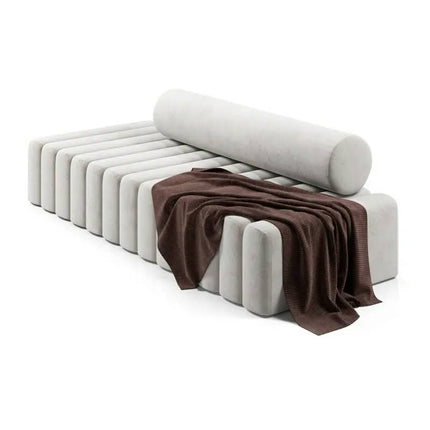 Italian Indoor Living Room Velvet Sofa Set High-End Villa Cloud Sofa Home Luxury Modern Couch Covers Three-Seat Sofa