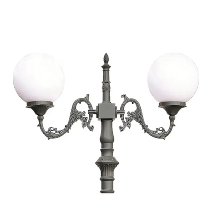 Spherical 3-Meter-3.5-Meter-High Courtyard Light Emitting Diode Landscape Lamp Pole Decoration Garden Modern Landscape Lighting