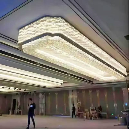 Decoration Pendant Light Chandelier Indoor Hotel Lobby Villa Wedding Decor Large Project Luxury Custom Ceiling Modern Chandelier