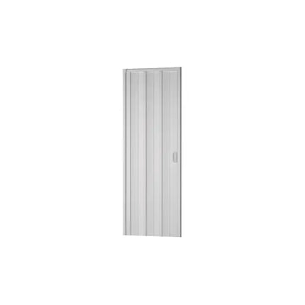 83cm Modern White Foldable Interior Door For Bathroom Bedroom Kitchen Hotel Living Room Villa School Apartment-MDF Glass