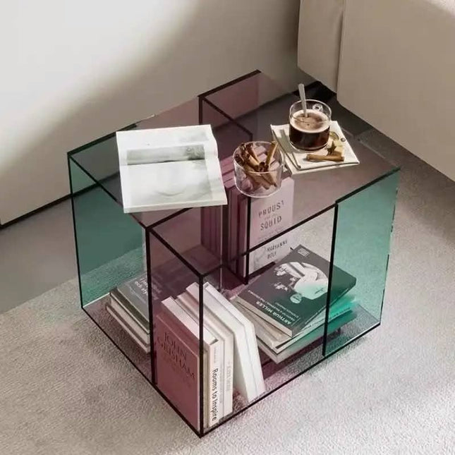 Stand Bedside Coffee Table Bedroom Furniture Acrylic Bedside Cabinets Table