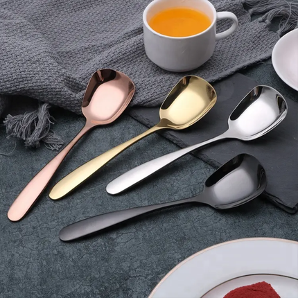 High Quality 18-8 Metal Serving Spoon Stainless Steel Table Spoon