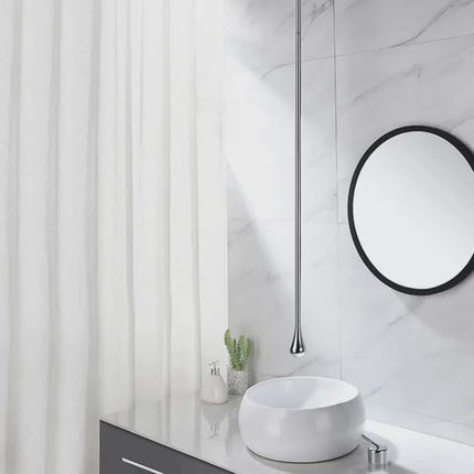 Luxury Hotel Sink Faucet on the Ceiling Pendant Faucet Vertical Design Rainfall Water Drop Ceiling Hang Basin Mixer Tap Faucet