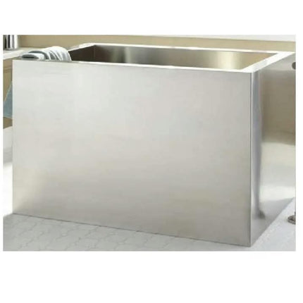 Attractive Looks Extra Large Villas Hotels Bathroom TUB Brushed Stainless Steel Exclusive High Quality Metal Bath Tub