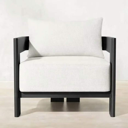 Modern Aluminum Outdoor Sofa Set with Waterproof Cushions-Durable & Eco-Friendly for Villa Courtyard Living Room & Hotel Use