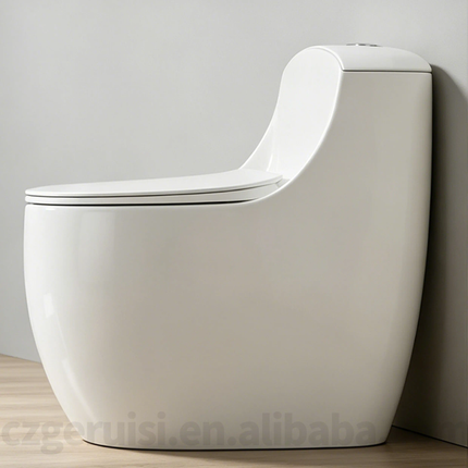 Unique Curved Blue Vein Toilet Italian Design Modern Artistic Fixture Masterpiece