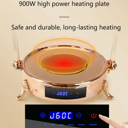 5.5L Hammered 304 Stainless Steel Chafing Dish With Food Pan Buffet Warmer for Hotel Restaurant Catering Events