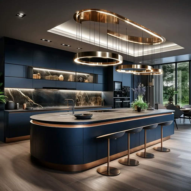 Modern Kitchen Cabinet Door Replacement Medium Density Fiberboard Kitchen Furniture Storage Factory Direct Custom Design