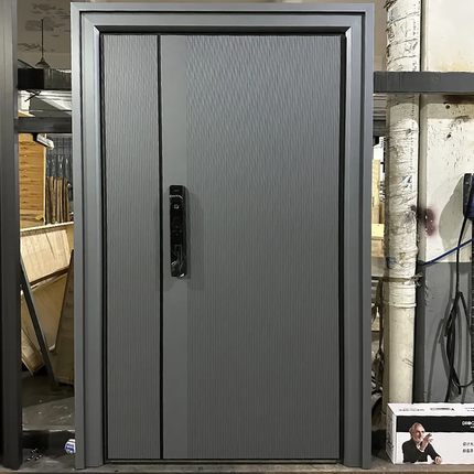 Denun Austria Modern Aluminum Alloy Steel Aluminum Stainless Amazing Door Panel Design Hot Sale Entrance Entry Solid Pivot Door