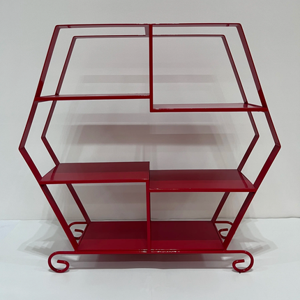 Hexagon Steel Display Rack For Hotel & Restaurant Buffet Dessert Catering Hot Pot & Food Serving Cake Stand