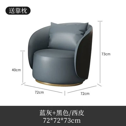 Commercial Waiting Lounge Reception Sofa Chair for 4S Showroom, Beauty Salon, Real Estate Sales Office, Hotel & Club Lobby