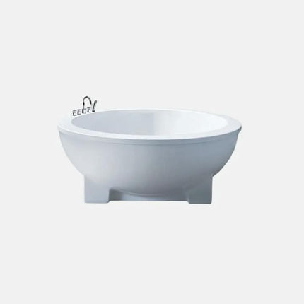 Latest Design Custom Color Baths Round Freestanding Acrylic Bathtubs With Drainage
