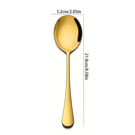 Stainless Steel Long Handle Soup Spoon Hot Pot Colander Strainer Spoon Buffet Service Spoons and Slotted Serving Spoon