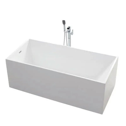 3mm Thin Straight Edge Bathtub Square Shape Massage Bathtub for Adults Cheap Price Rectangle Freestanding Tubs
