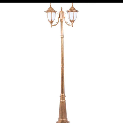 High Quality Outdoor Waterproof IP65 Street Vintage Outdoor Garden Solar Charged LED Lamp Post LED Garden Light