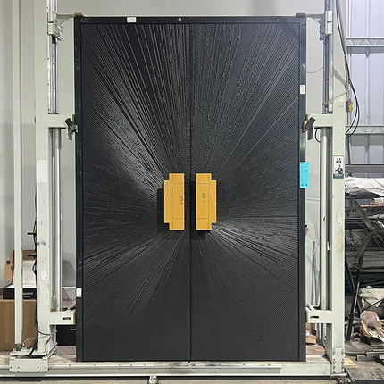 ZEKIN Chinese High-End Brands Armored Metal Security Front Door Security Aluminum French Door Bulletproof Anti Theft Main Door
