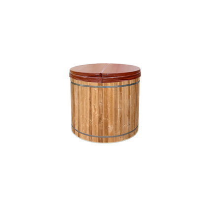 Customization Wooden Recovery Tub Indoor Col Plunge Chiller Ice Bath Tub With Cooling System