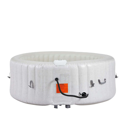 Modern Design Inflatable Spa Bathtub 2-Person Portable PVC Hot Tub With Massage Function 550L Capacity Outdoor Use