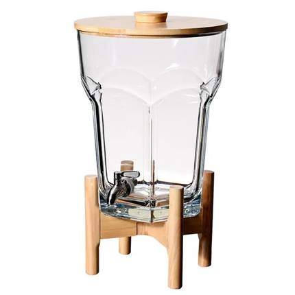 New Design Drink Dispenser With Tap Juice Storage Jar Beer Beverage Tubs Reusable Plastic PC For Commercial Hotel Caterers