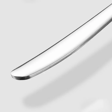 Korean Stainless Steel Thickening Spoon Silver Long Handle Hotel Hot Pot Soup Ladle Business Gift Sustainable Essential Tool