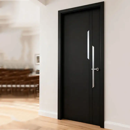 Interior Modern Design MDF Waterproof Eco-Friendly Termite-Resistant Flush Doors for Living Room Kitchen Hotel Bathrooms