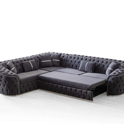 Modern Comfortable Corner Sofa Set For Living Room Home Furniture With Stylish Hall Application