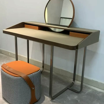 Modern Simple Saddle Solid  Wood  Eco-friendly Durable Dresser with Storage Drawers Standing Bedroom Furniture for Home